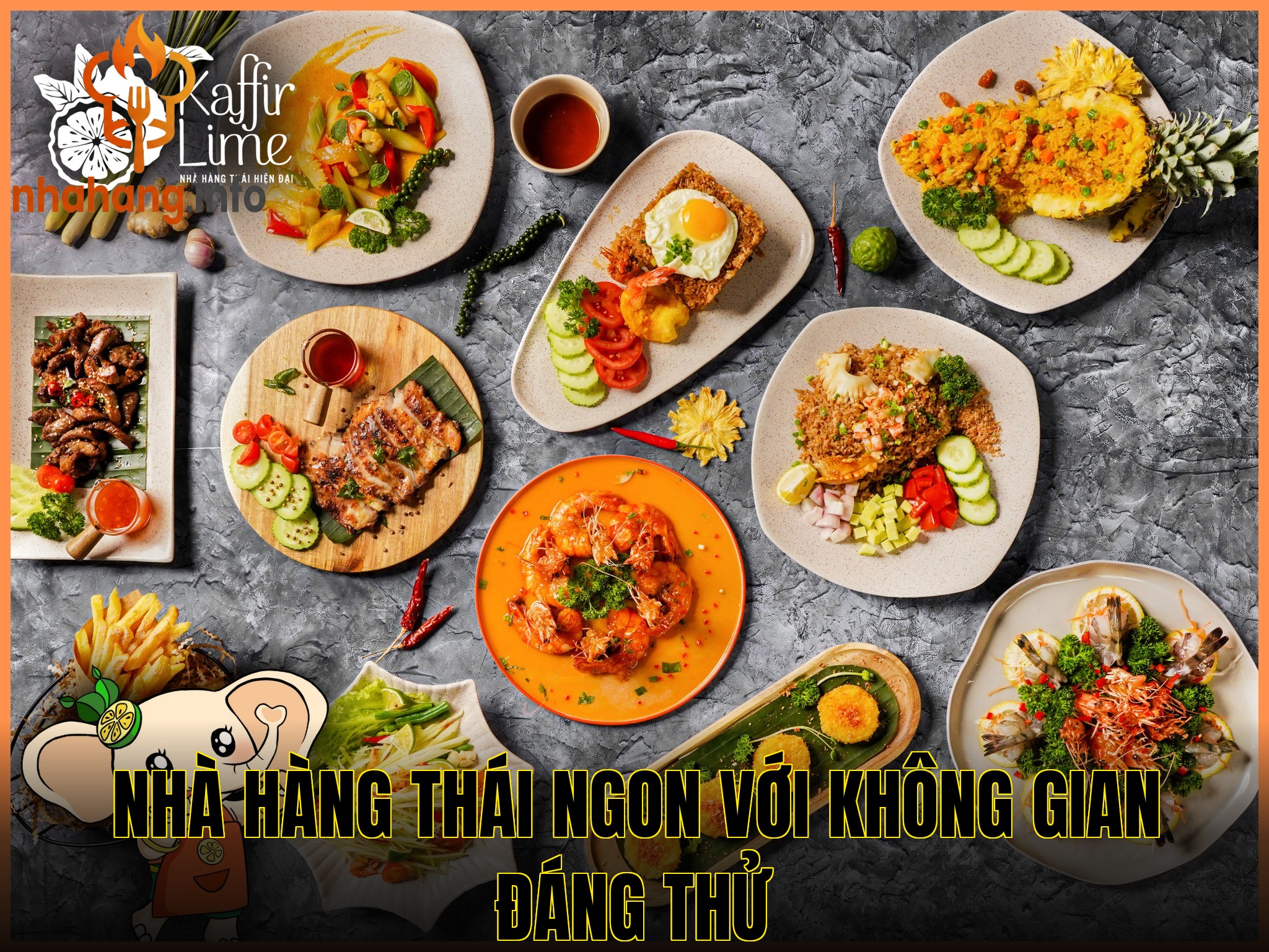 Nhà hàng Thái ngon với không gian đáng thử