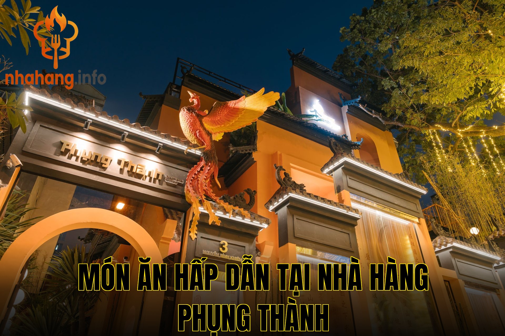 Món ăn hấp dẫn tại nhà hàng Phụng Thành