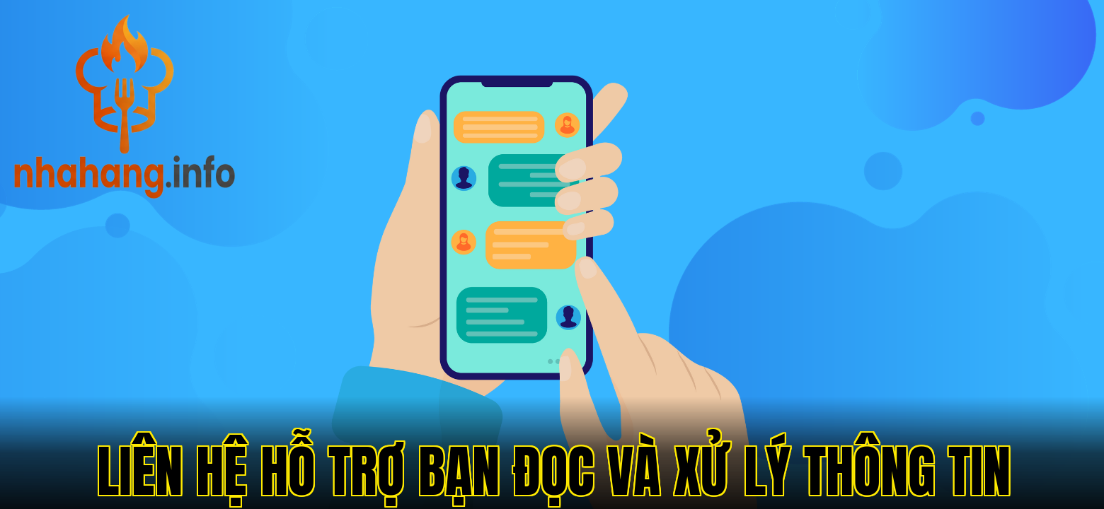 Liên hệ hỗ trợ bạn đọc và xử lý thông tin