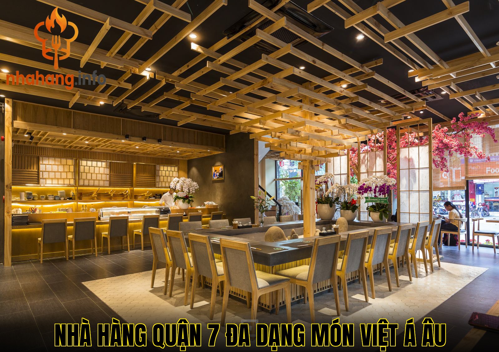 Nhà hàng quận 7 đa dạng món Việt Á Âu