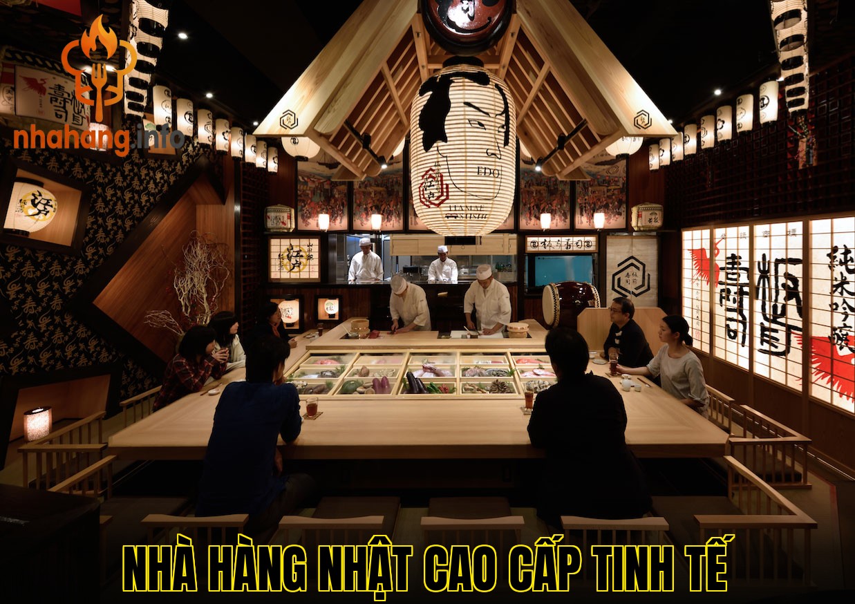 Nhà Hàng Nhật Cao Cấp Tinh Tế