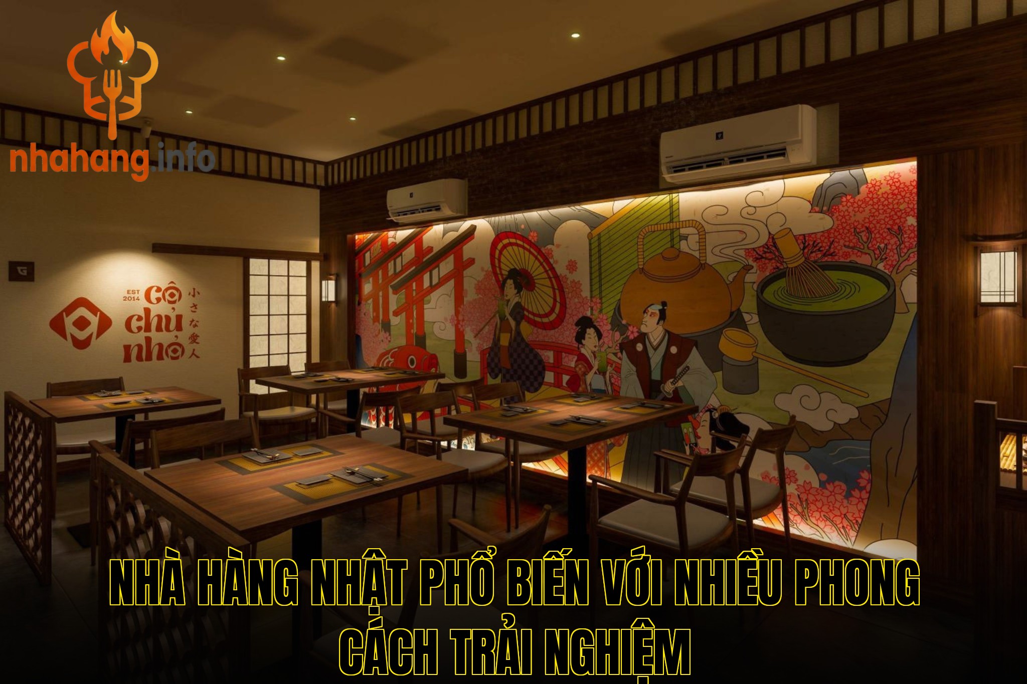 Nhà hàng Nhật phổ biến với nhiều phong cách trải nghiệm